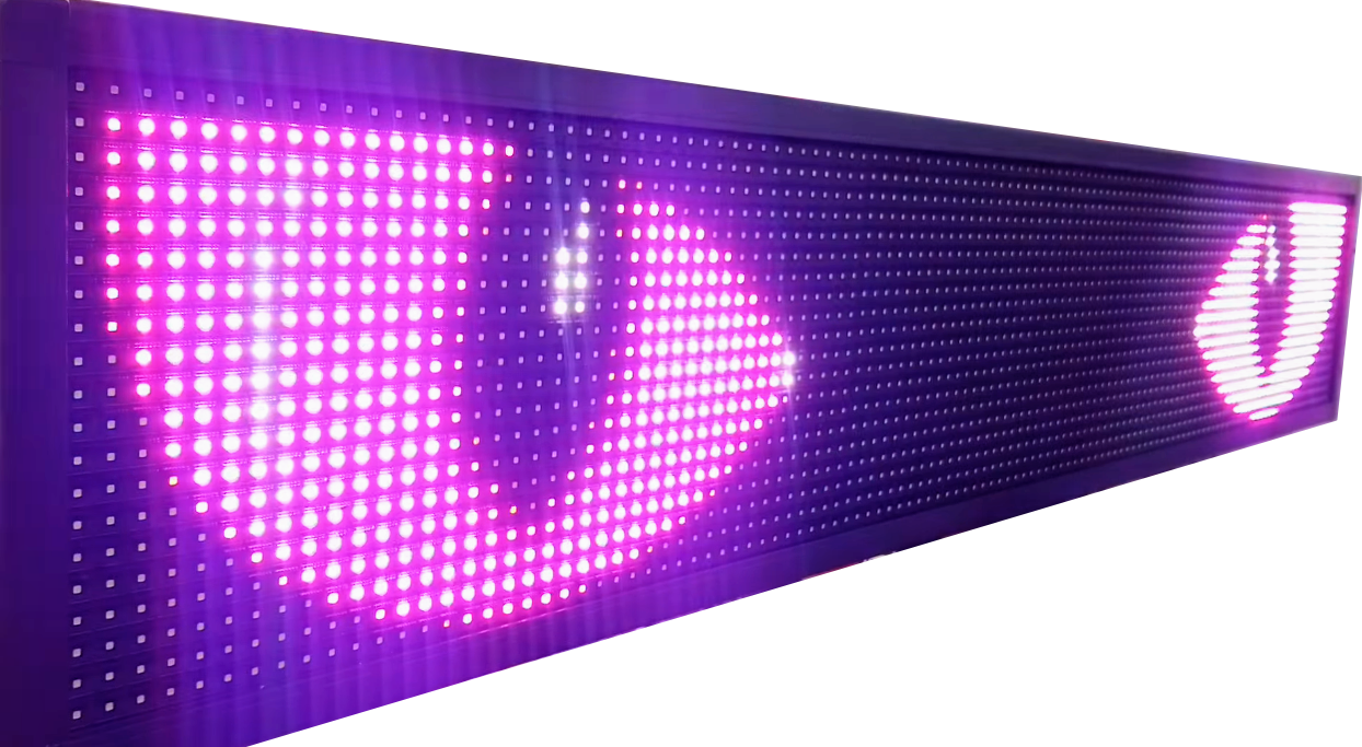 Letrero LED RGB Autobus, Urbanos, Microbus